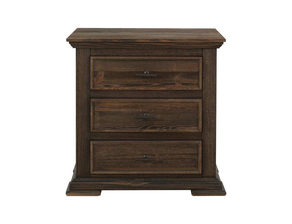 Desire - Nightstand - Mahogany Brown