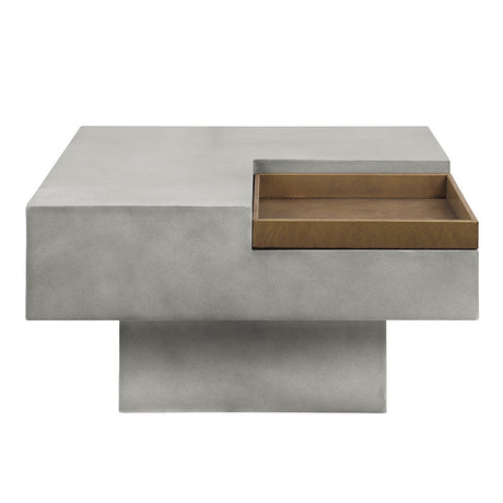 Kailano - Coffee Table - Weathered Gray