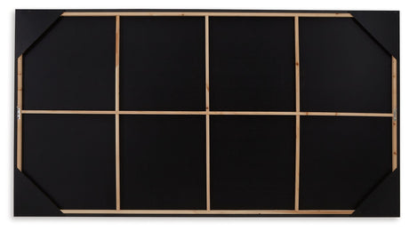 Delstone - Wall Art - Black / White