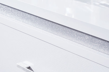 Jarlee - Dresser And Mirror - White