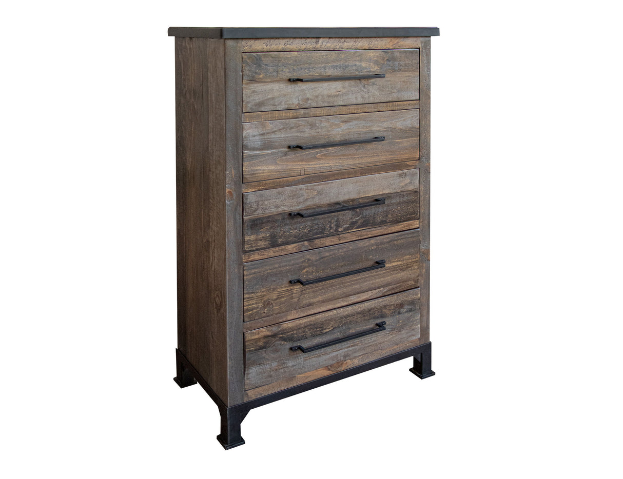 Antique - Chest - Gray / Brown