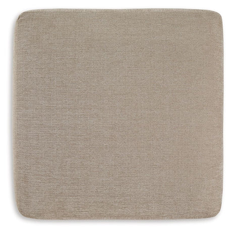 Brogan Bay - Oversized Accent Ottoman - Cork