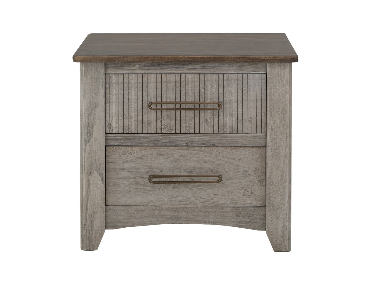 Ridge - Nightstand - Sand Brown
