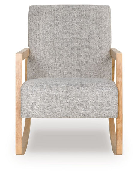 Wychworth - Accent Chair - Gray / Natural