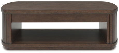 Korestone - Lift Top Cocktail Table - Dark Brown