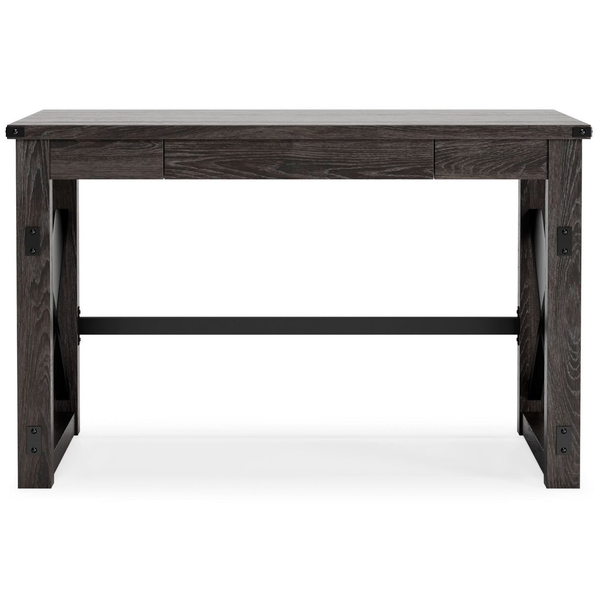 Freedan - Home Office Desk - Grayish Brown