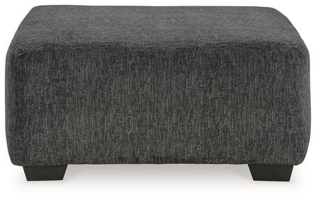 Biddeford - Oversized Accent Ottoman - Shadow