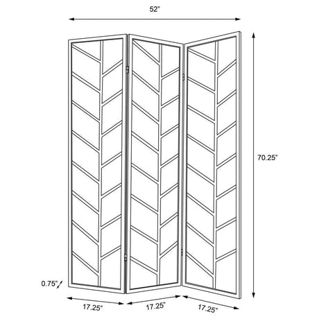 Mila 3-Panel Folding Shoji Screen Room Divider in Walnut – Rustic Pine Wood Frame with Semi-Translucent Jute Linen Panels for Farmhouse & Modern Spaces