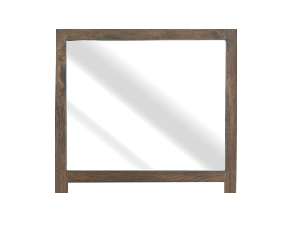 Natural Teca - Mirror - Brown