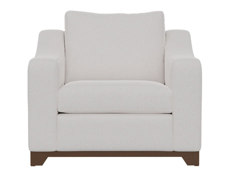 Natural Parota - Armchair - Mink Withe