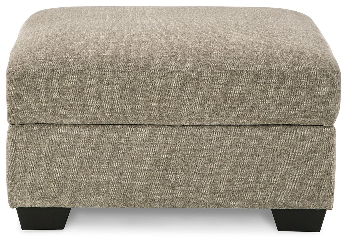Creswell - Ottoman With Storage - Stone