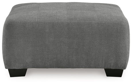 Birkdale Court - Oversized Accent Ottoman - Gray