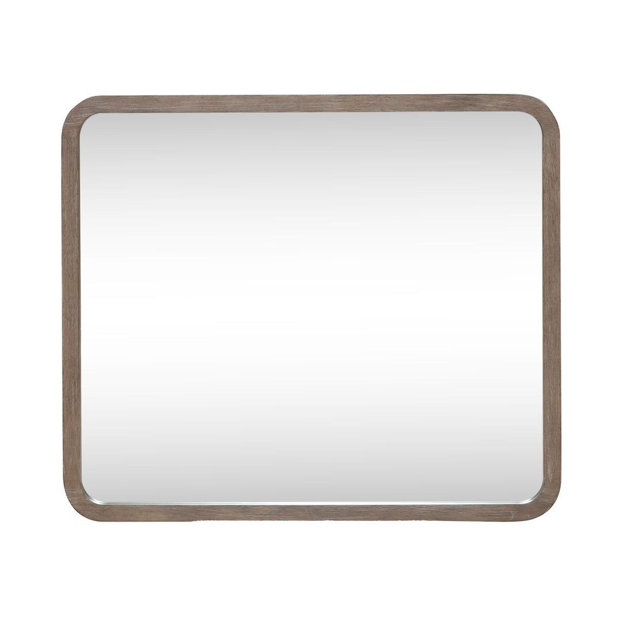 South Bend - Landscape Mirror - Brown