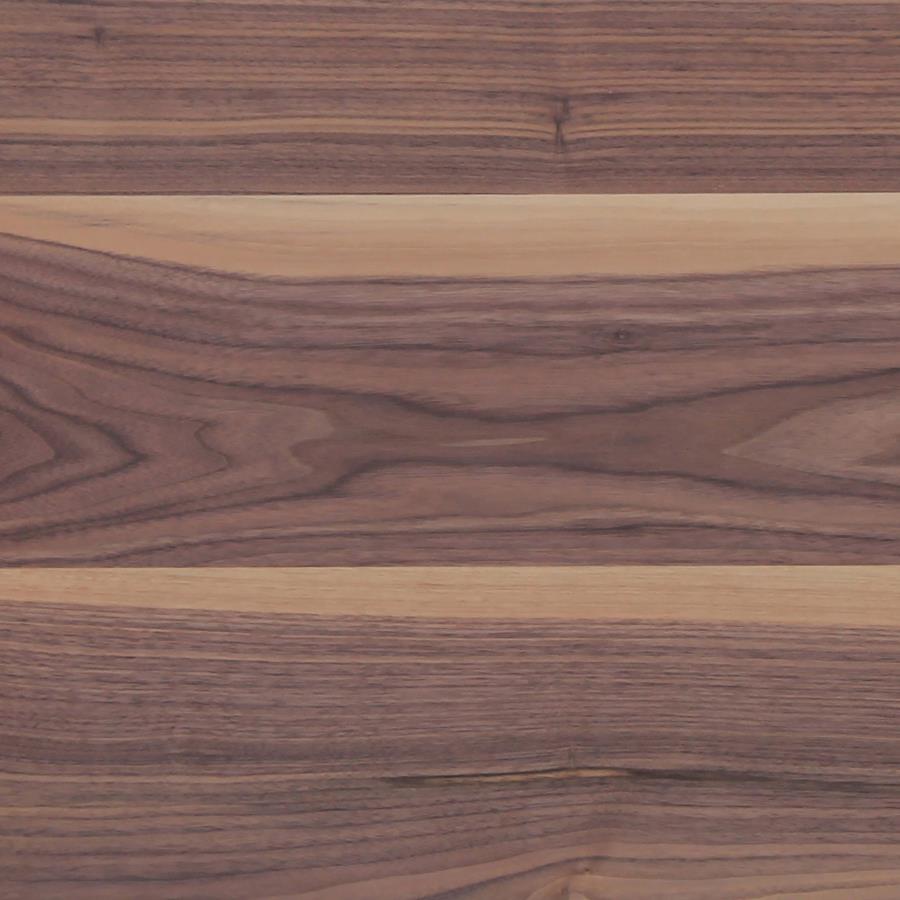 Spring Creek Extension Dining Table in Natural Walnut – Rectangular Wood Table with Leaf for Extra Seating, Classic Style for Casual or Formal Dining