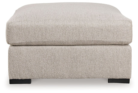 Ballyton - Oversized Accent Ottoman - Sand