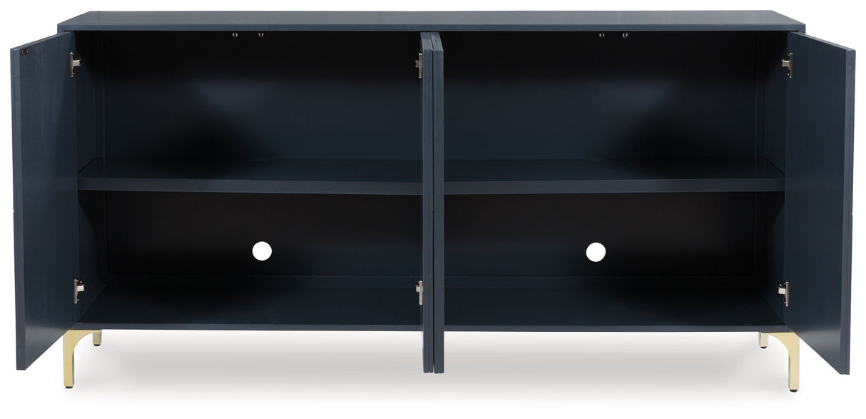 Loirwick - Accent Cabinet - Dark Blue