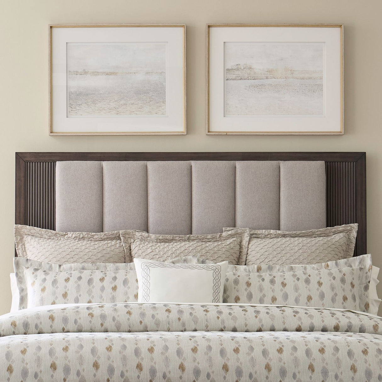 Modern Edge - Upholstered Panel Headboard