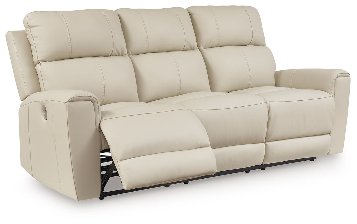 Dahlmoore - Power Reclining Sofa - Almond
