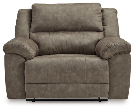 Laresview - Zero Wall Wide Seat Recliner - Fossil