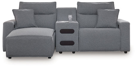 ModMax II - Salt And Pepper - Reclining Sectional