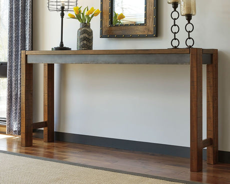 Torjin - Long Counter Table - Dark Brown