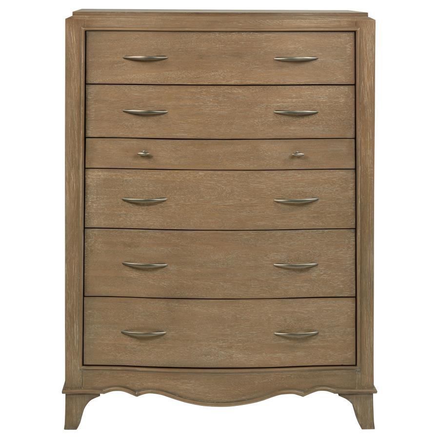 Revello - 6-Drawer Bedroom Chest Of Drawers - Washed Mango