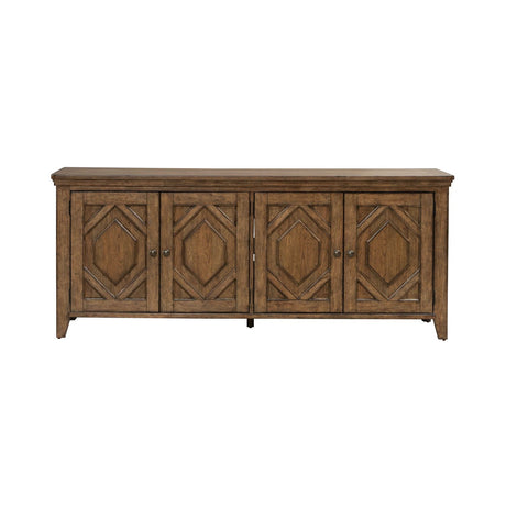Carolina Park - 78" TV Console - Brown