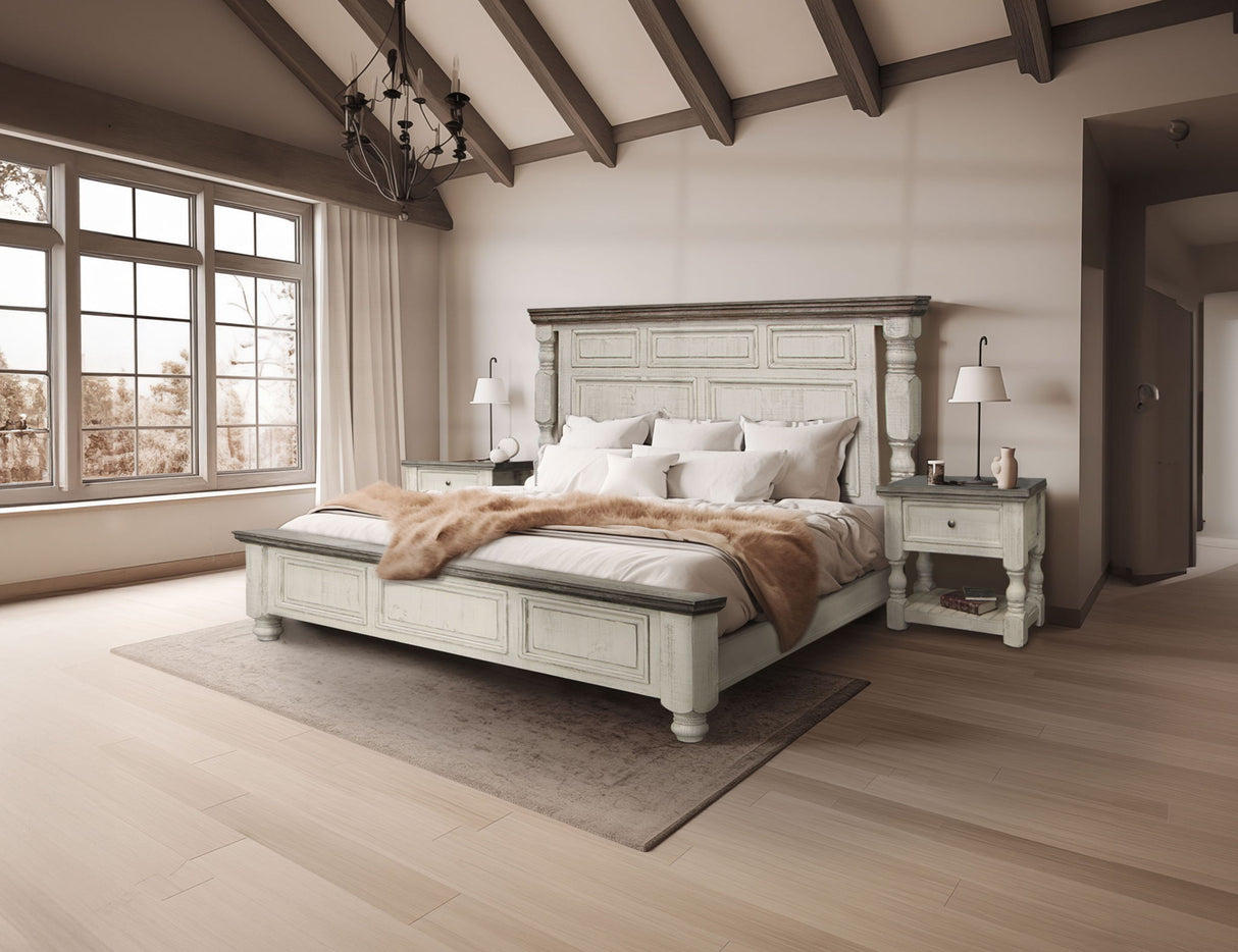 Stone - Panel Bed