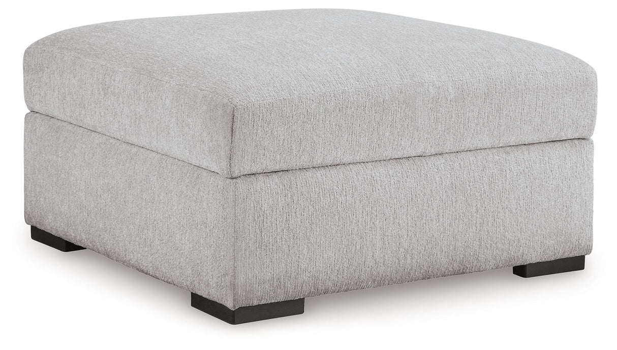 Gabyleigh - Ottoman With Storage - Nickel