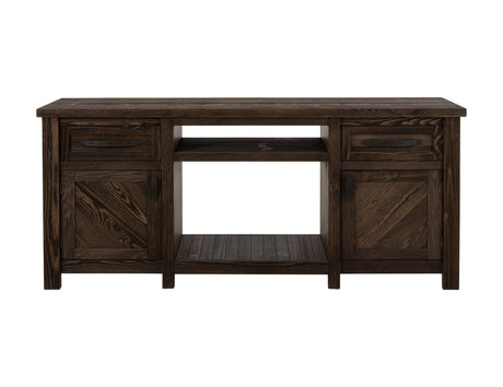 Dutton - Electric Fireplace - Rookwood Brown