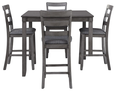 Bridson - Square Counter TBL Set (Set of 5) - Gray