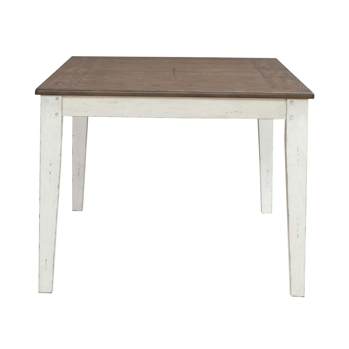 Al Fresco - Rectangular Leg Table - Graphite / Whitestone
