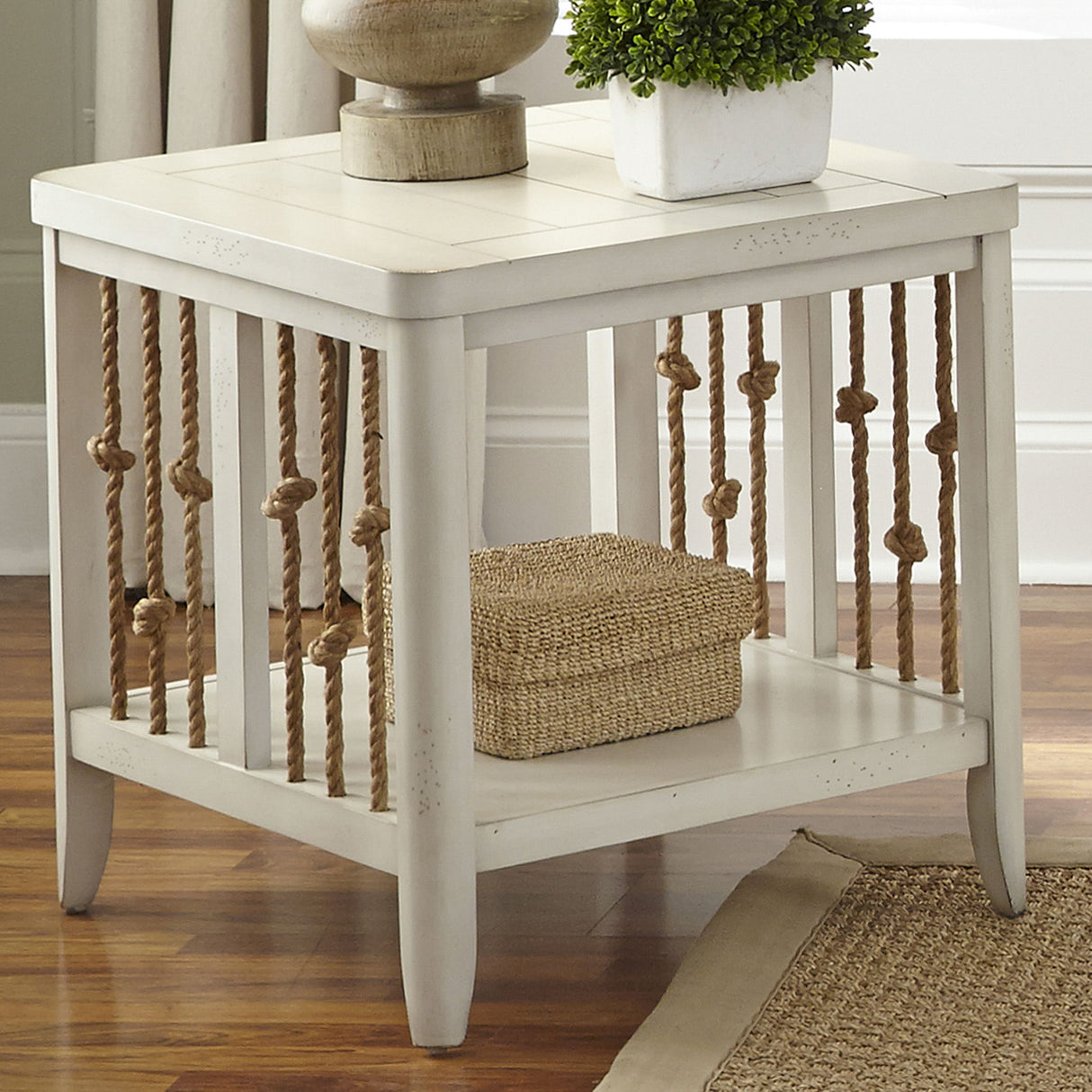 Dockside - 3 Piece Table Set (1 Cocktail 2 End Tables) - White
