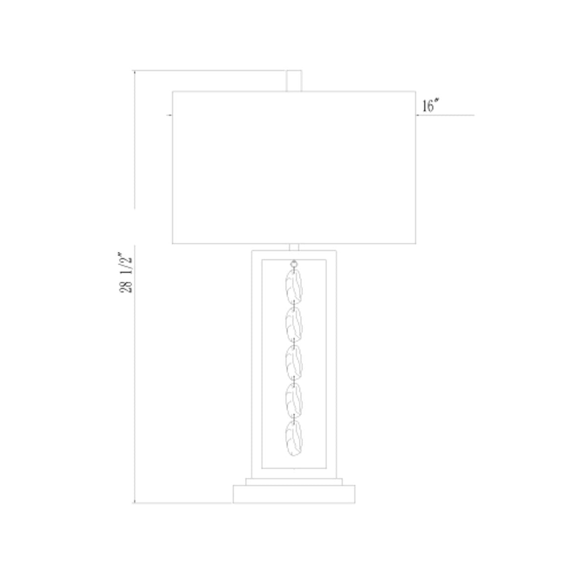Surya Aurelia Table Lamp