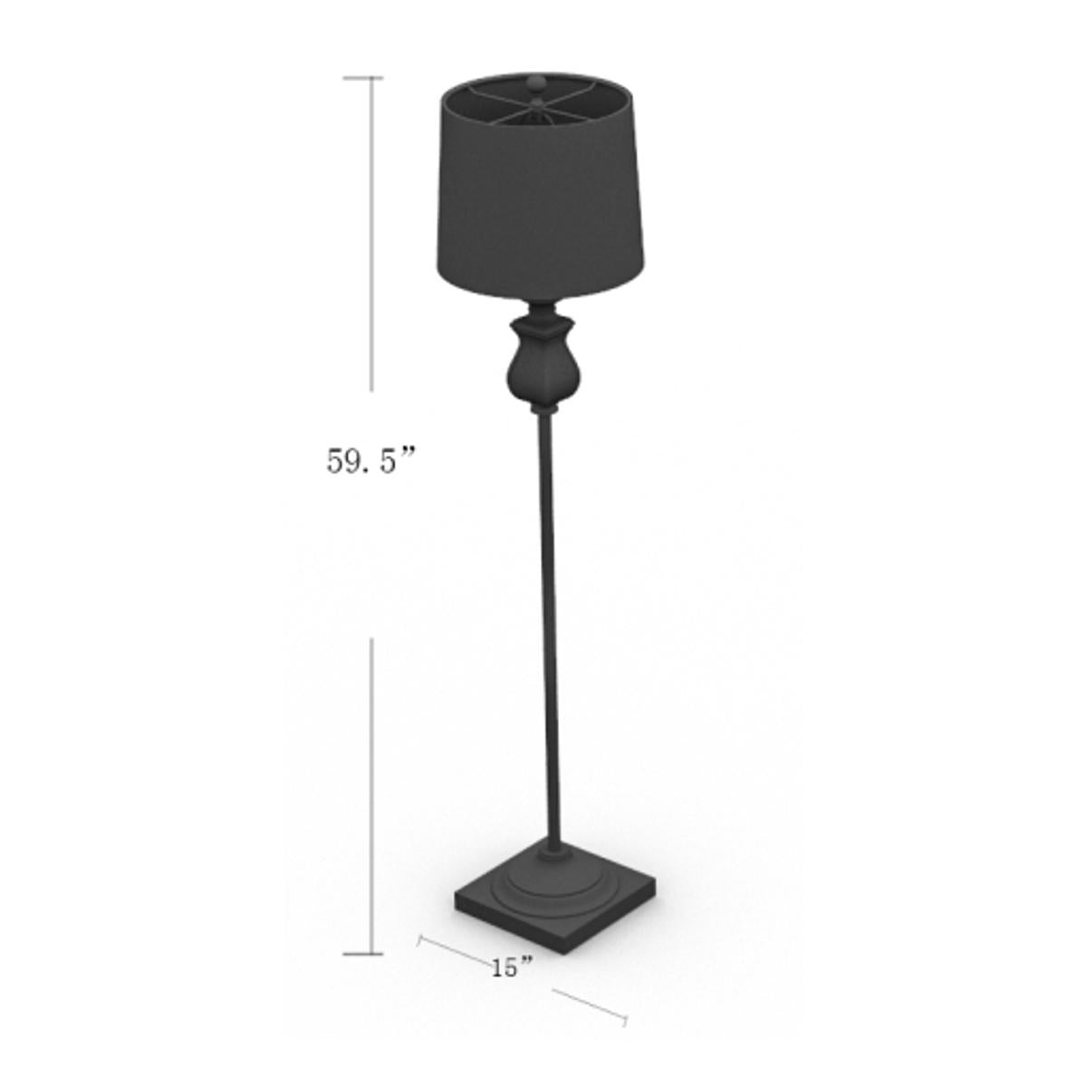 Surya Darwin Floor Lamp