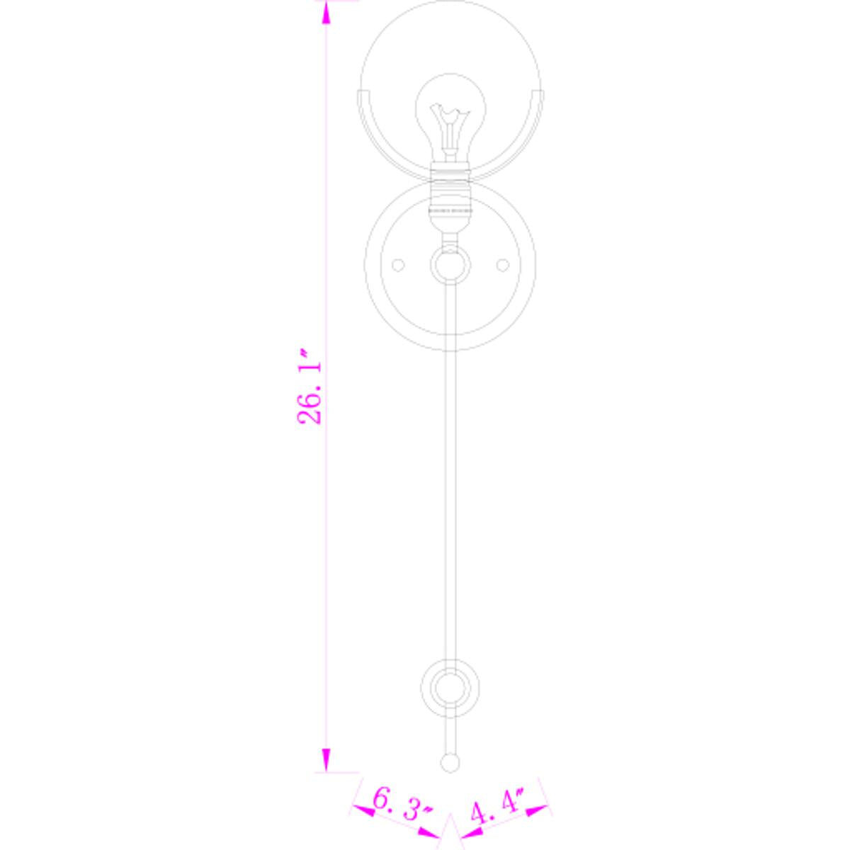 Surya Edmund Wall Sconce