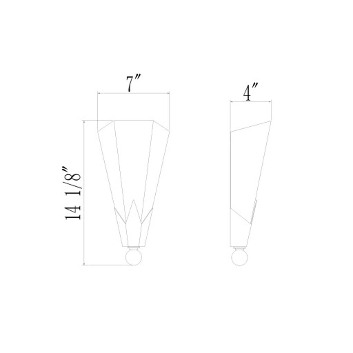 Surya Gala Wall Sconce