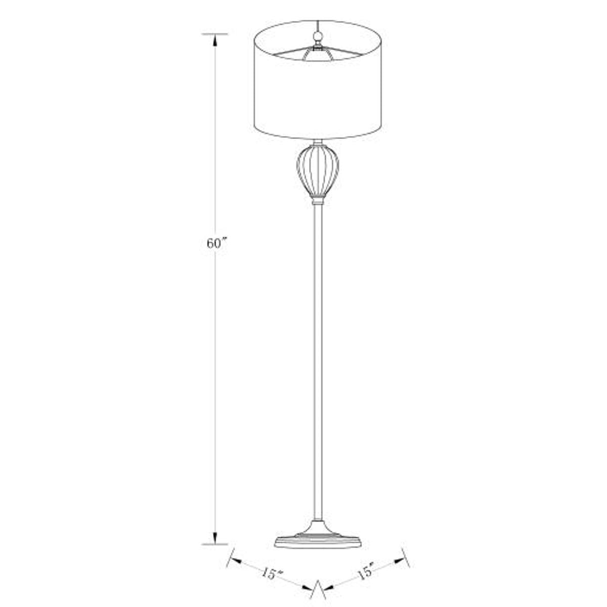 Surya Goswell Floor Lamp
