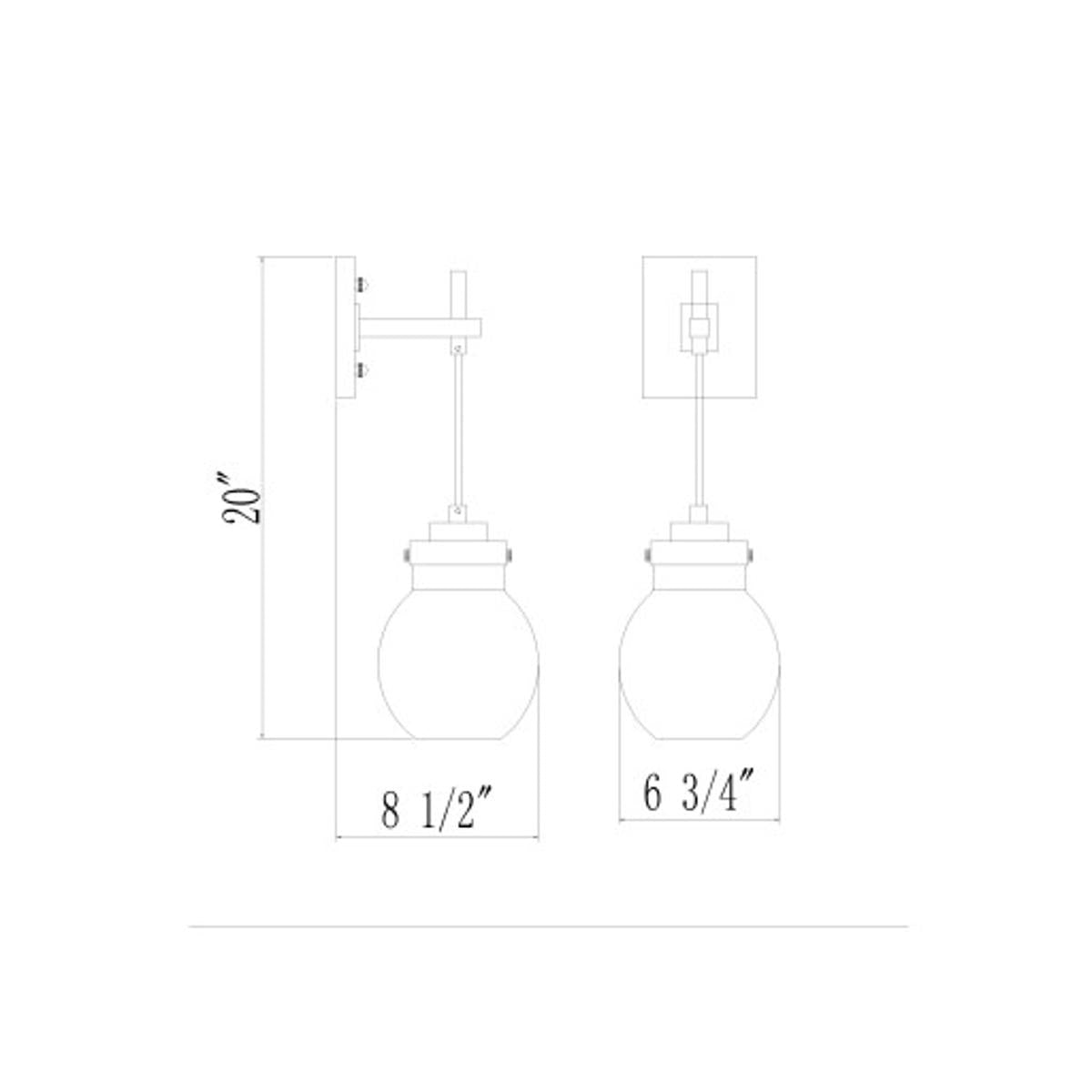 Surya Graysen Wall Sconce