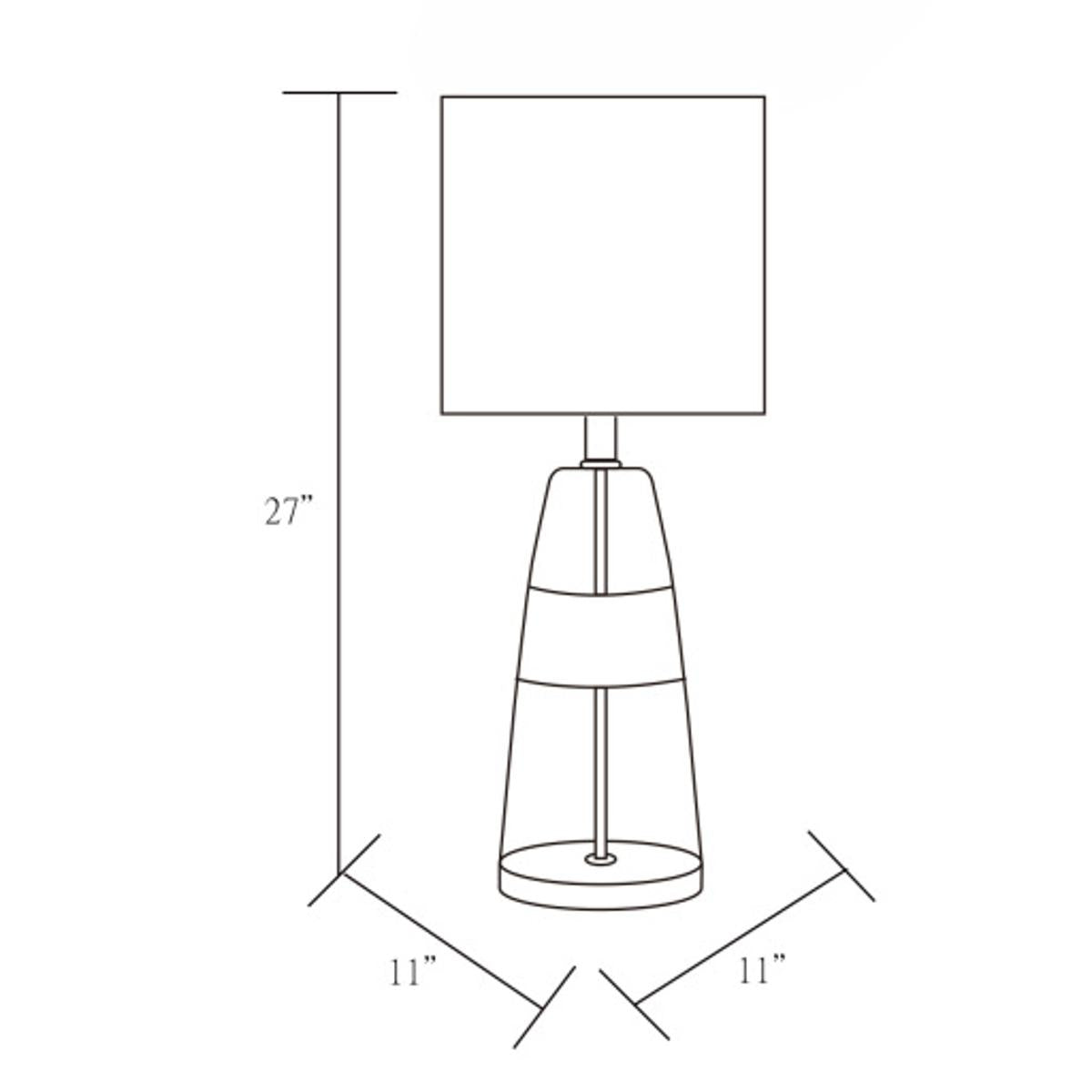 Surya Jersey Table Lamp