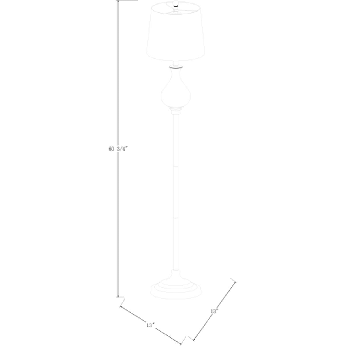 Surya Maarten Floor Lamp