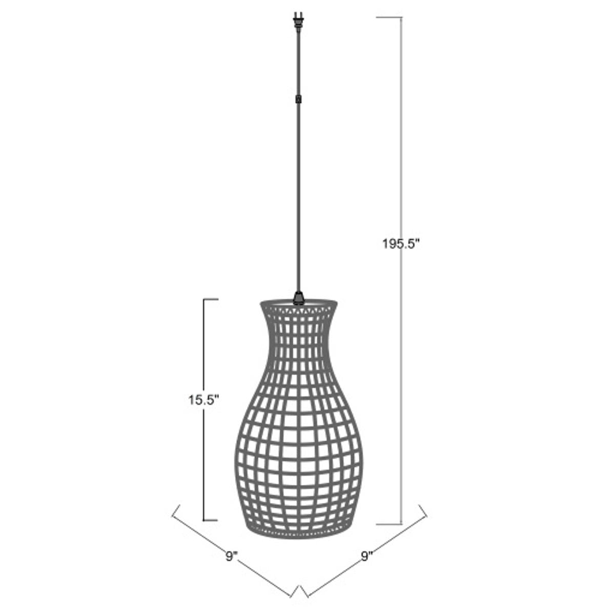 Surya Manning Ceiling Light