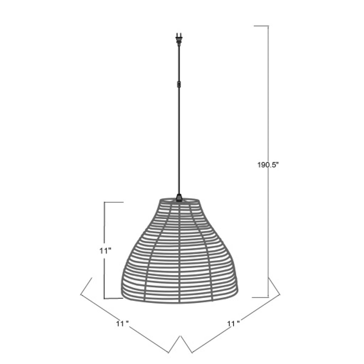Surya Manning Ceiling Light