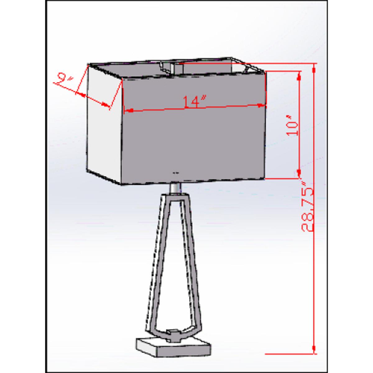 Surya Maxie Table Lamp