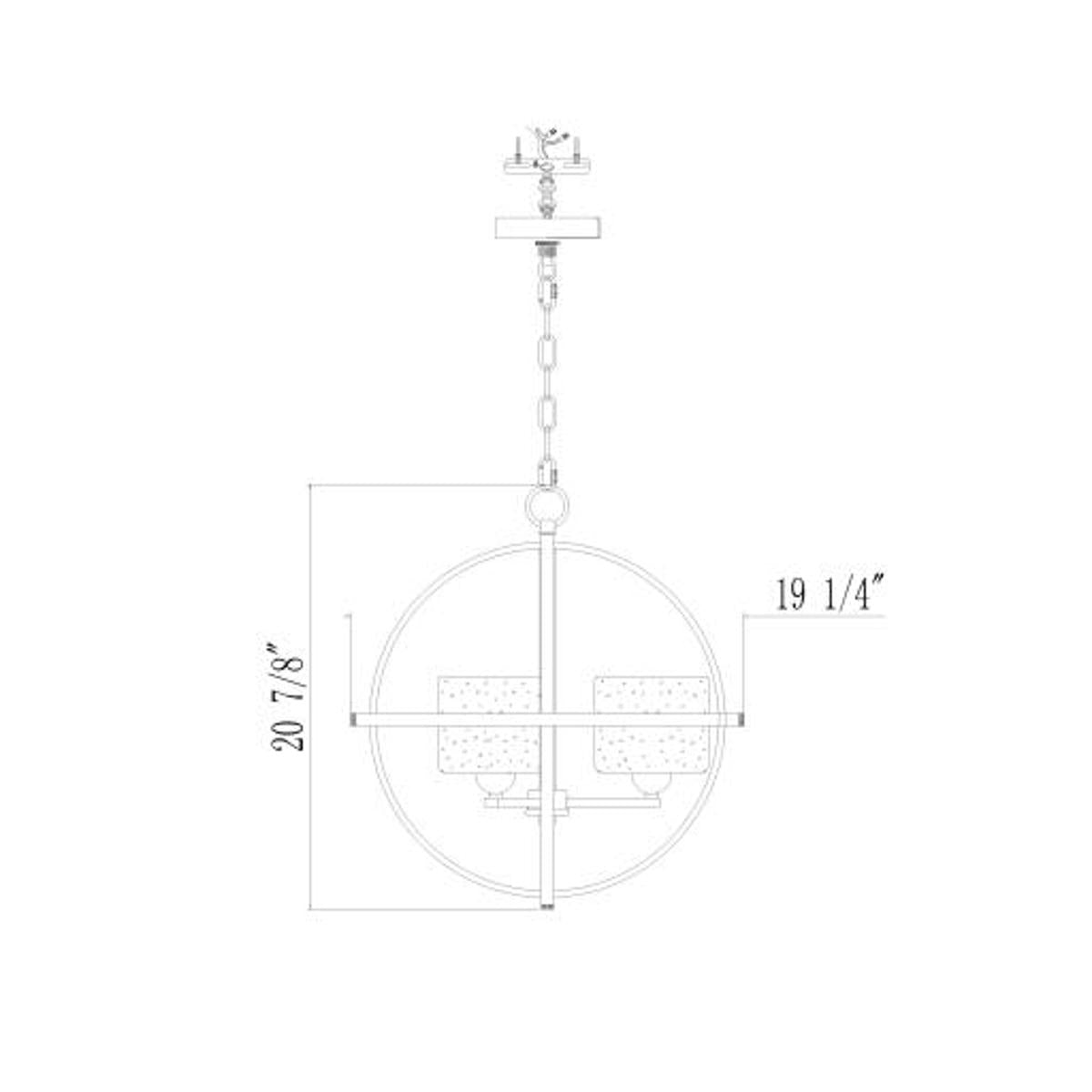 Surya Muye Ceiling Light