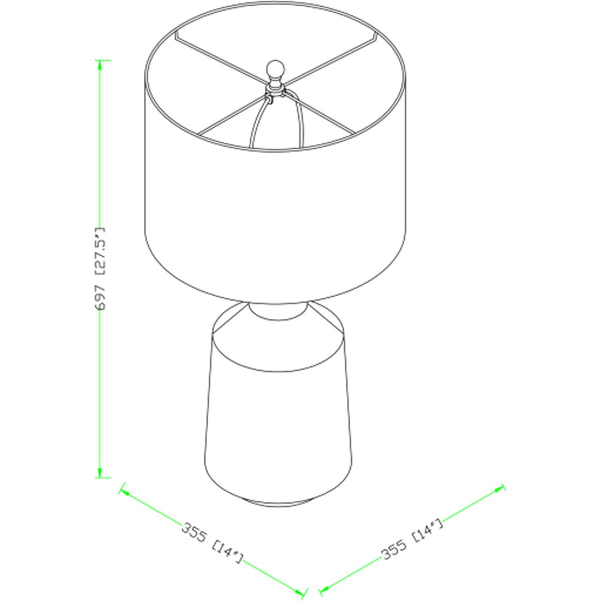 Surya Phoenix Table Lamp