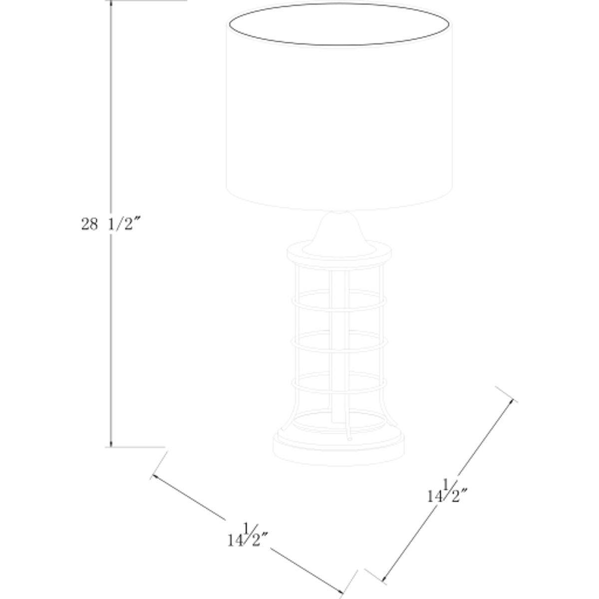 Surya Sekforde Table Lamp