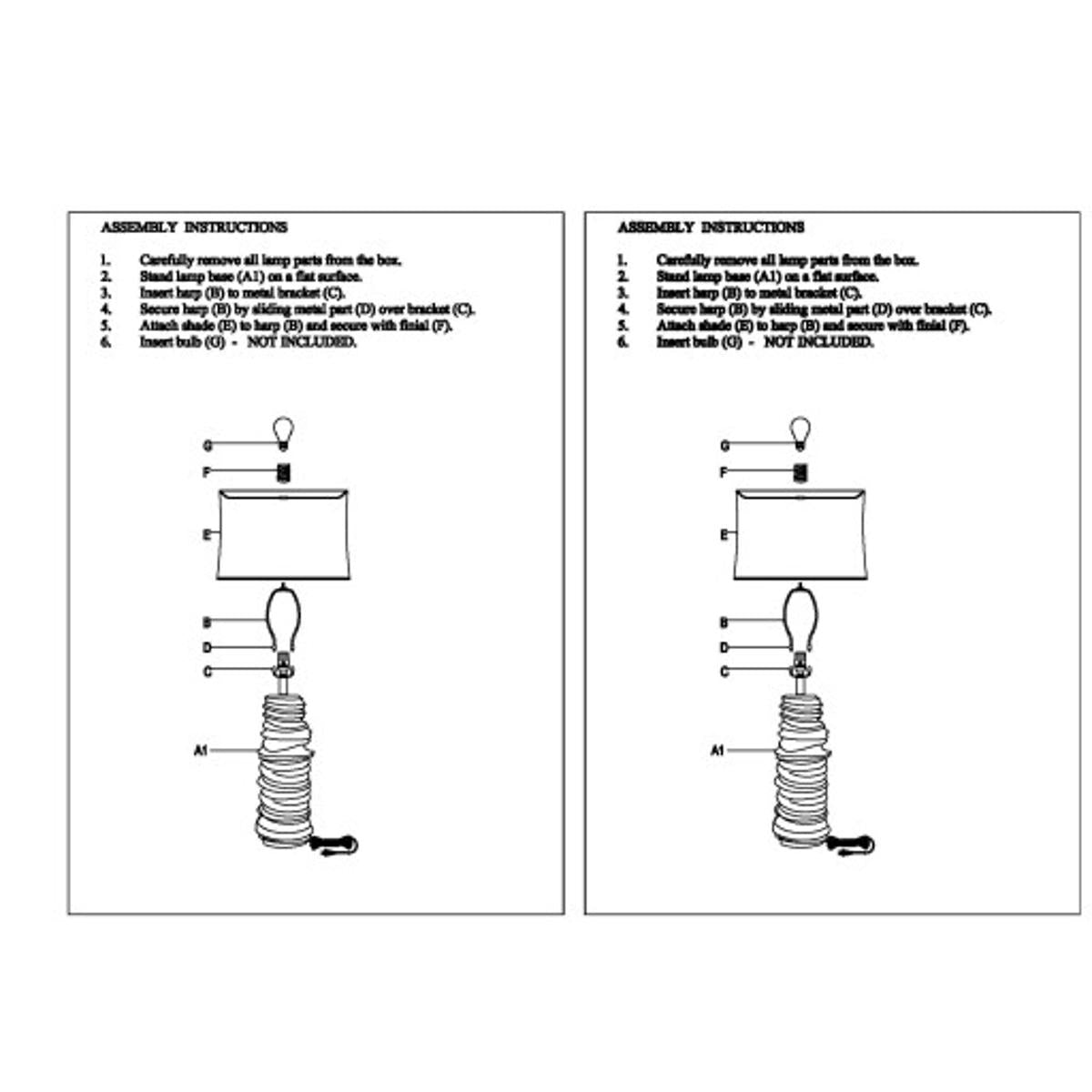 Surya Sumner Table Lamp