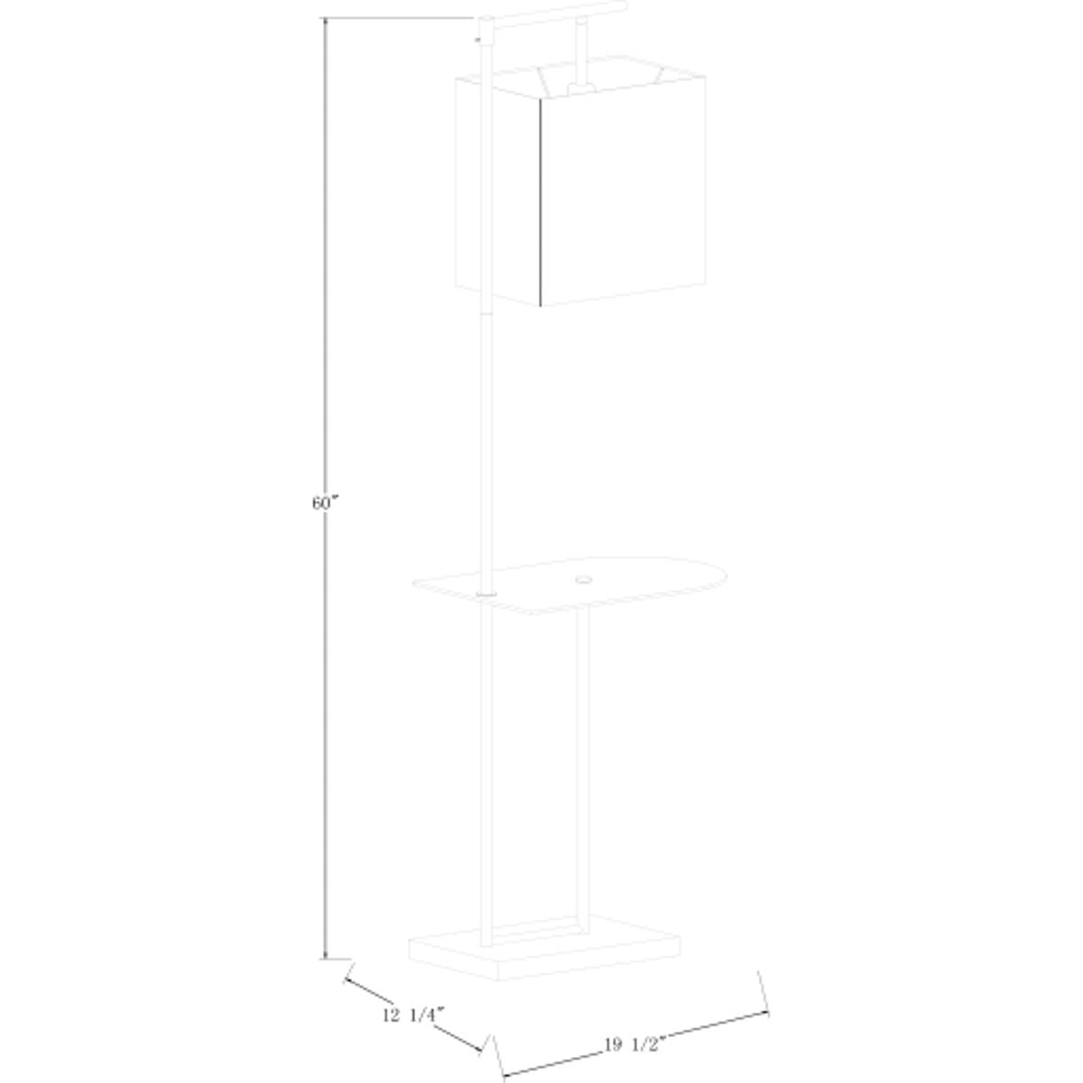 Surya Tamron Floor Lamp