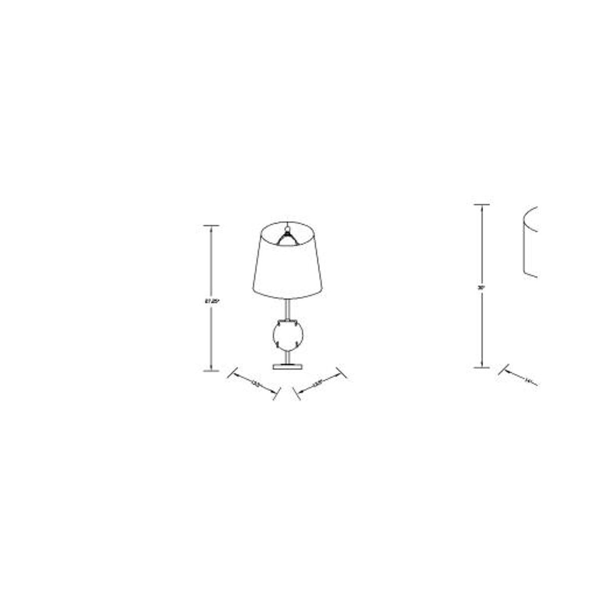 Surya Vince Table Lamp